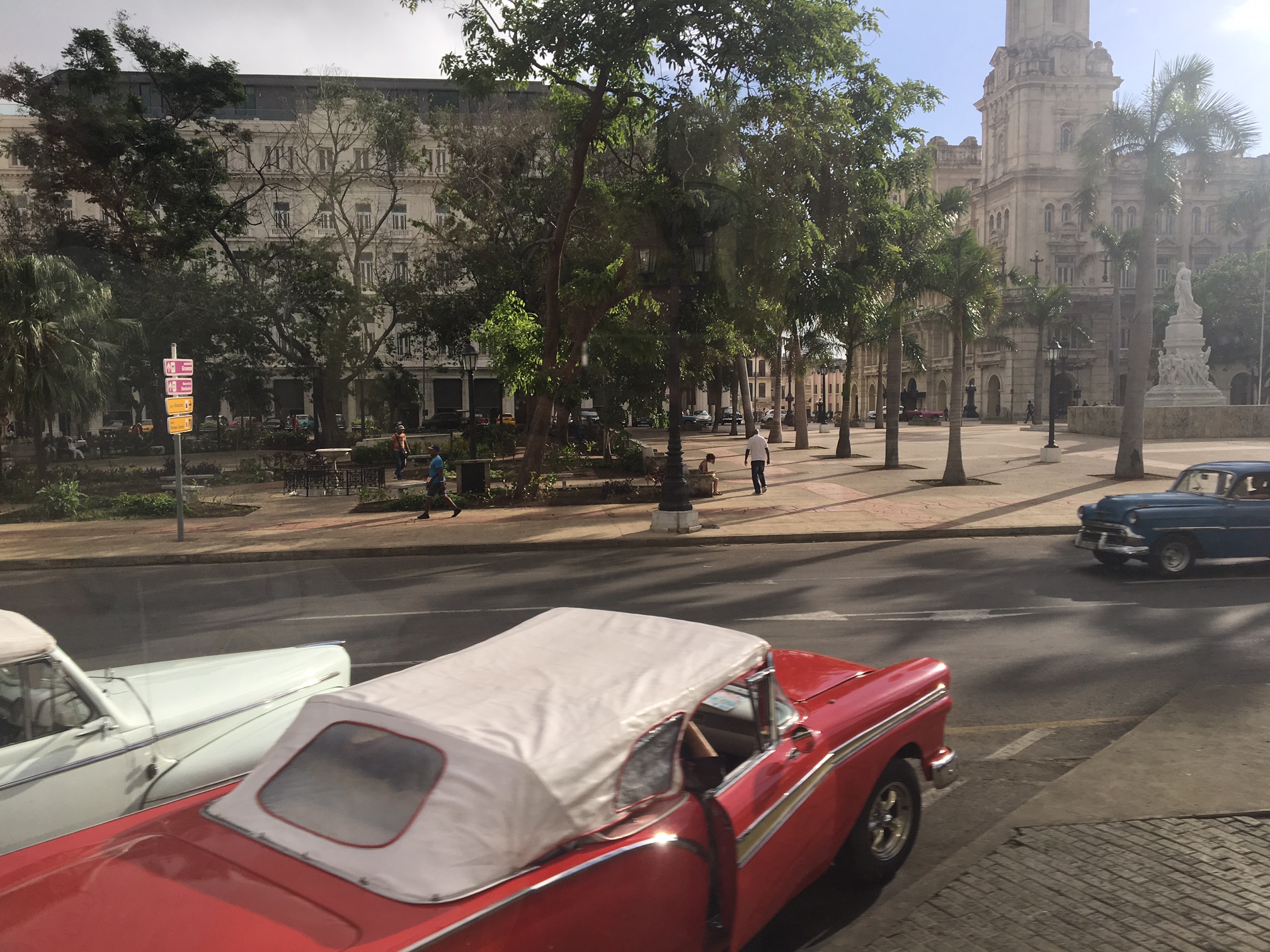 Paseo del Prado a La Habana, Cuba